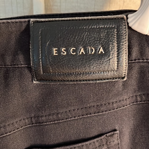 ESCADA TWILL straight leg pant, size 10 - Picture 3 of 3